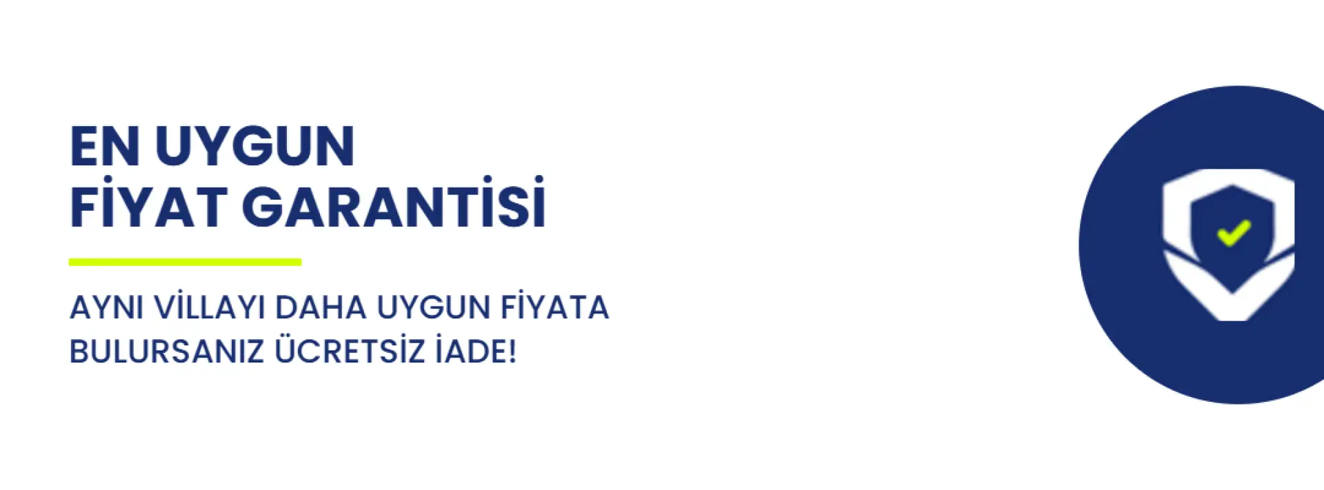 En Uygun Fiyat Garantisi