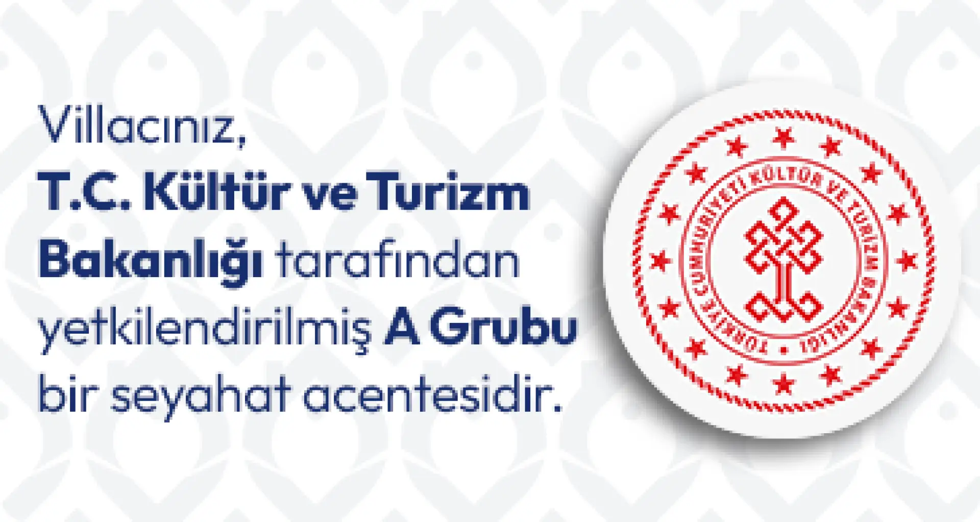 Villaciniz Tursab Uyesi bir Seyahat Acentasıdır