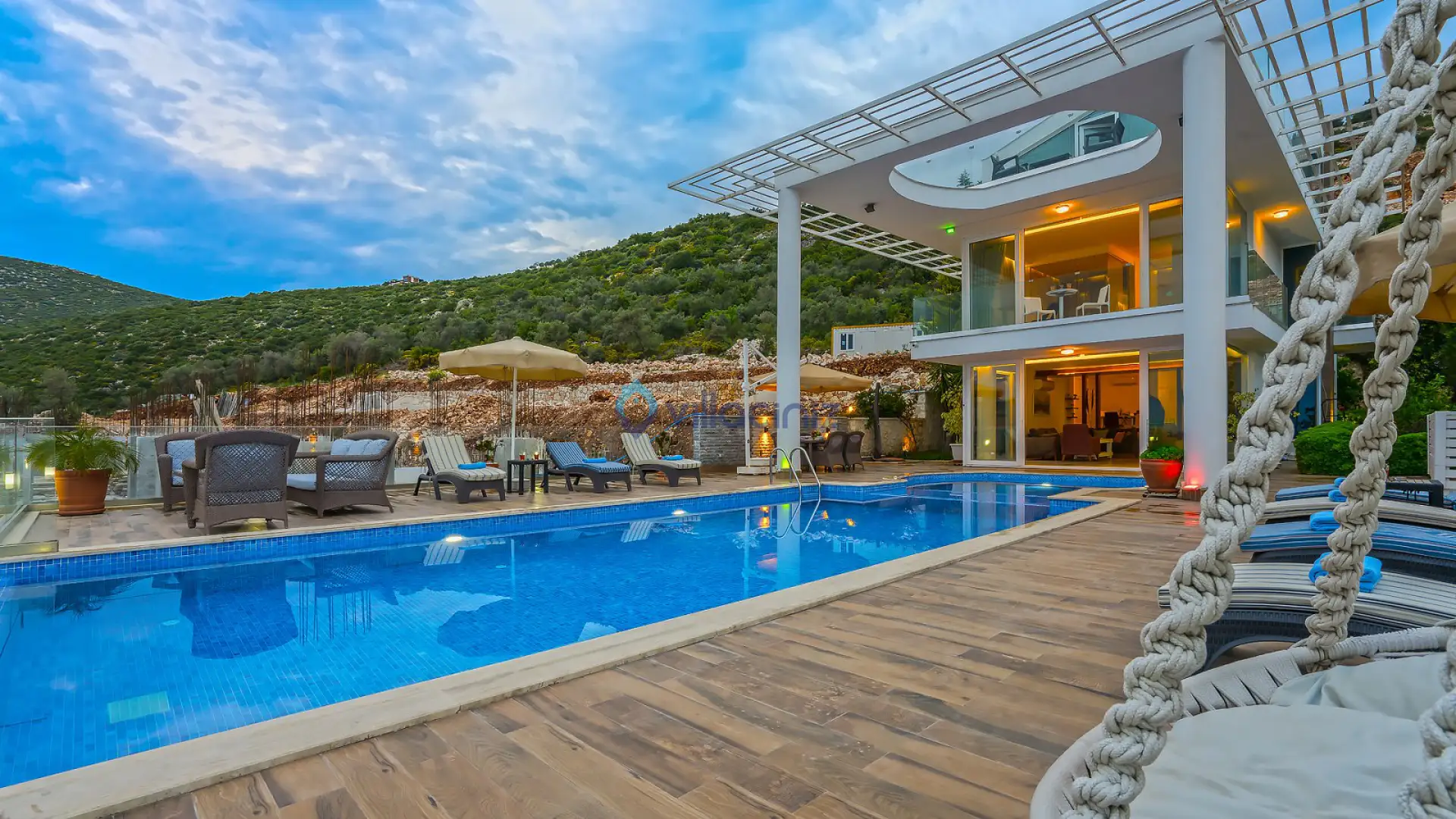 Villa Hillside 3 & Kalkan/ Merkez Kiralık Villa