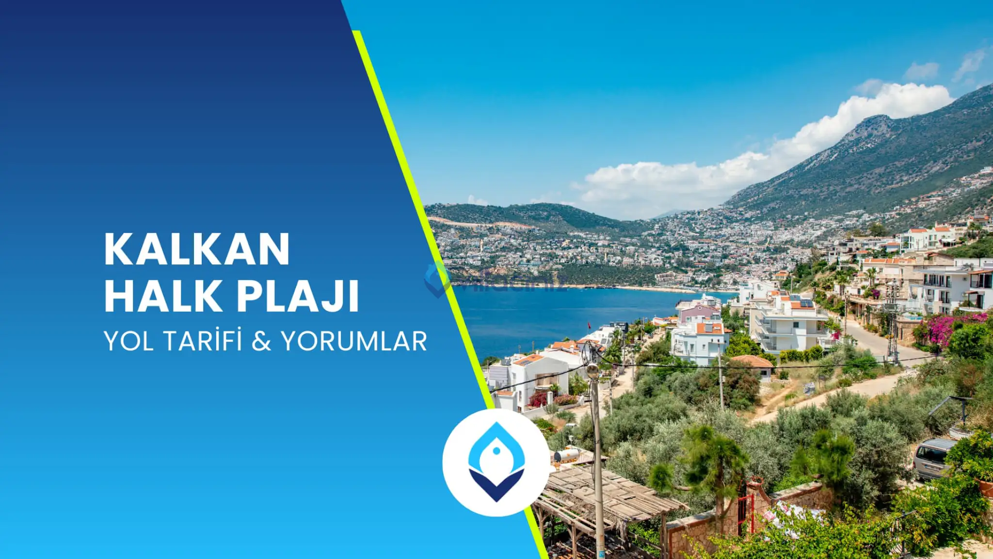 Kalkan Halk Plajı Yol Tarifi ve Yorumlar 