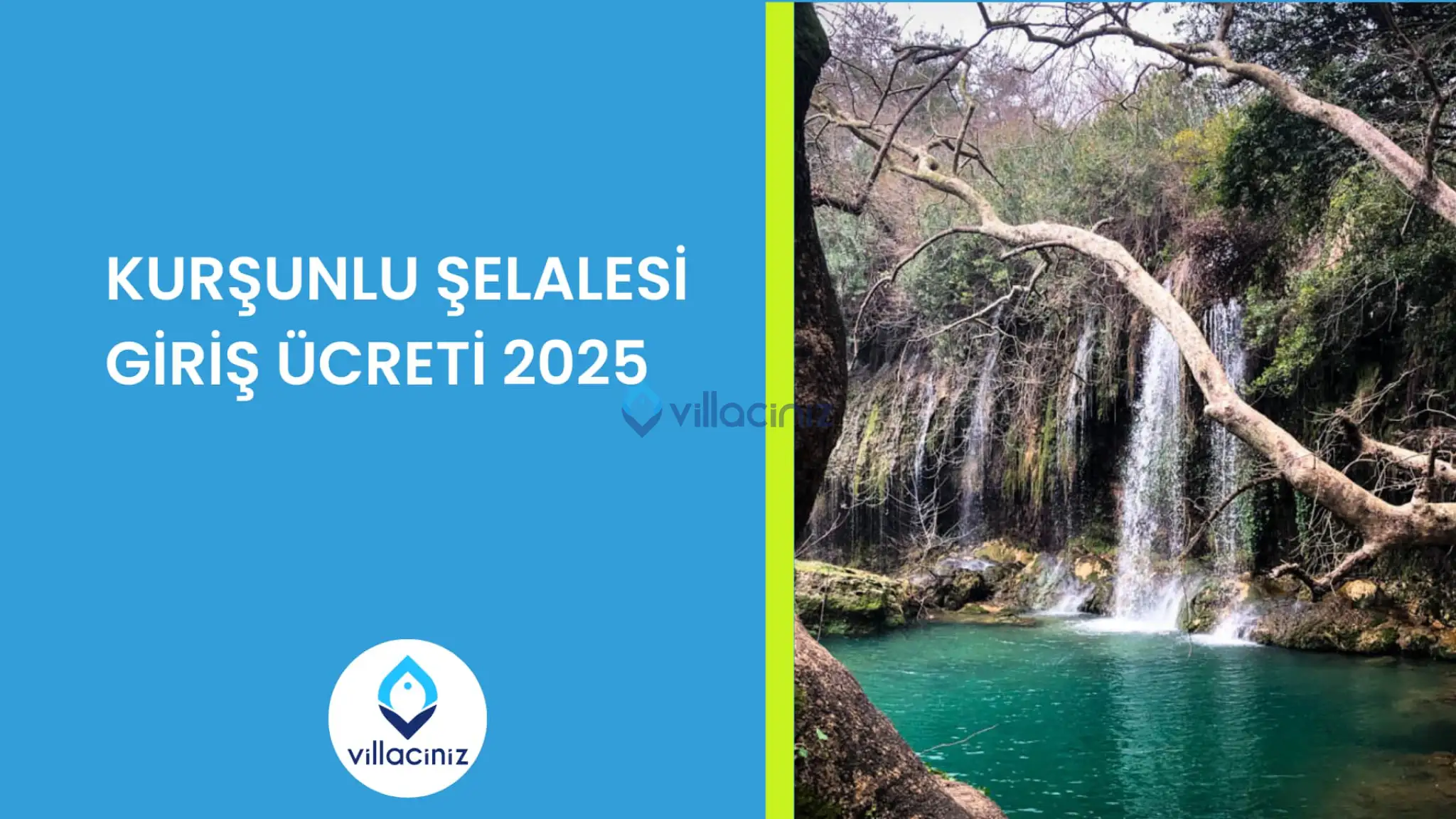 Kurşunlu Şelalesi Giriş Ücreti