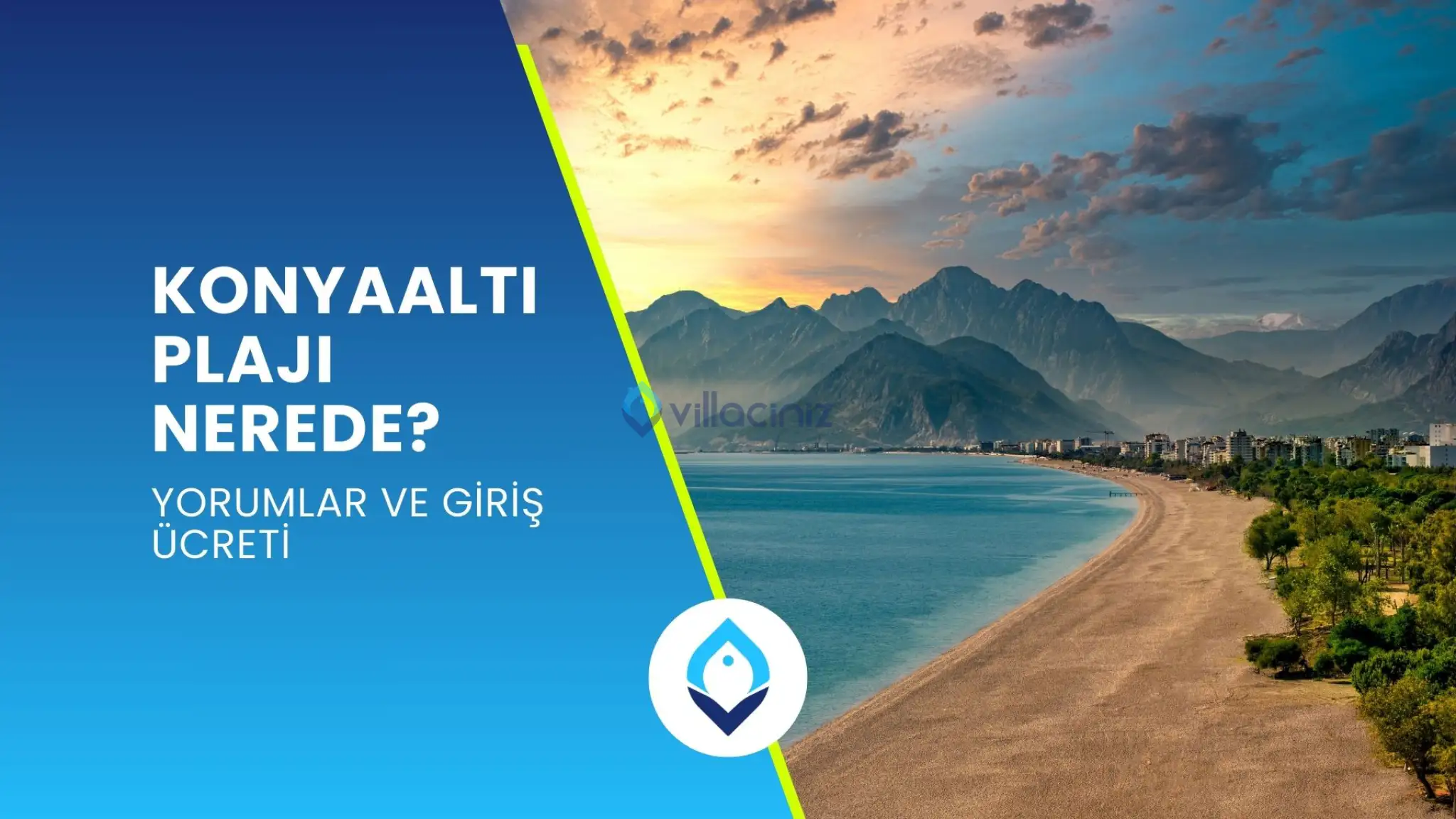 Konyaaltı Plajı Nerede? Konyaaltı Plajı Yol Tarifi