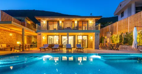 Villa Lagore Duo Kalkan Lüks Yazlık Villa