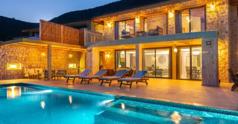 Villa Lagore Duo Kalkan Lüks Yazlık Villa