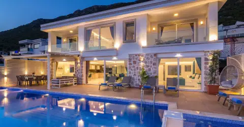 Villa La Mer Azur Kalkan Ultra Lüks Tatil Villası