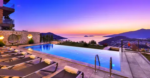 Villa Ayala Kalkan Lüks Sauna ve Jakuzili Yazlık