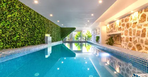 Villa La Mer Deluxe Kapalı Isıtmalı Havuzlu Balayı Villası