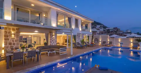 Villa La Mer Azur Kalkan Ultra Lüks Tatil Villası