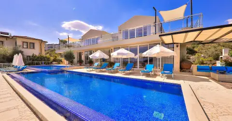 Villa Oasis Kalkan Lüks Deniz Manzarali Villa