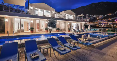 Villa Oasis Kalkan Lüks Deniz Manzarali Villa
