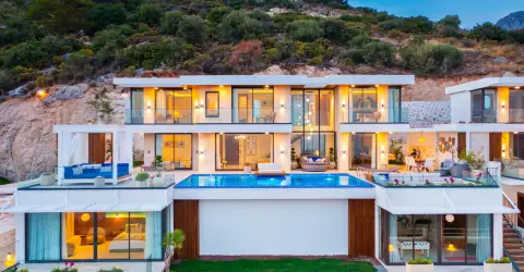 Villa Anatolia 1 Kalkan Deniz Manzaralı Ultra Lüks Villa