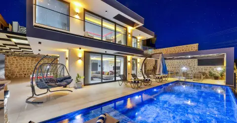 Villa Çiğdem Luxury Kalkan Yüzme Havuzlu Lüks Villa