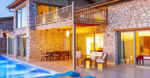 Villa Joy Lüks Kapalı Havuzlu Jakuzili Villa