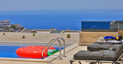 Villa Nymphe Kalkan Deniz Manzaralı Lüks Villa