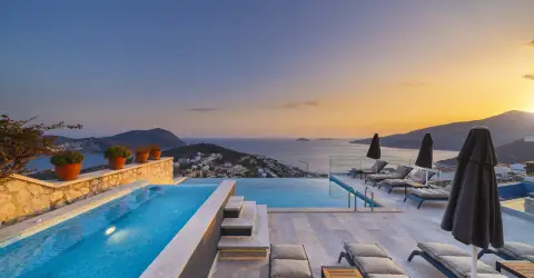 Villa Safran View Kalkan Deniz Manzaralı Lüks Villa