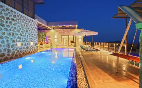 Villa White Smith Lüks Kapalı Havuzlu Jakuzili Villa