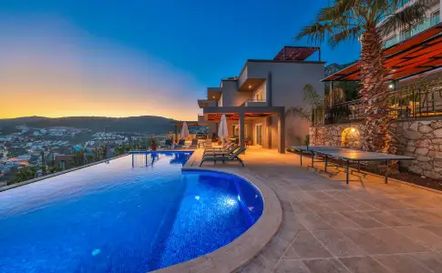 Villa Cecili Kalkan Deniz Manzaralı Yazlık
