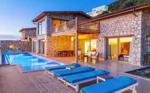 Villa Joy Lüks Kapalı Havuzlu Jakuzili Villa