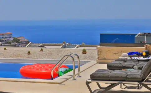 Villa Nymphe Kalkan Deniz Manzaralı Lüks Villa