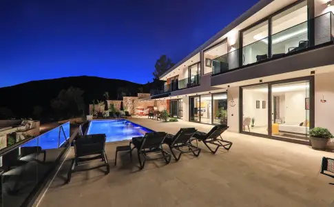 Villa Nymphe Kalkan Deniz Manzaralı Lüks Villa