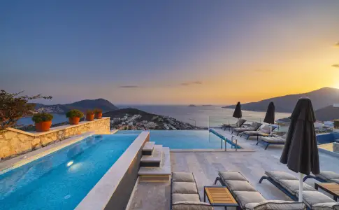 Villa Safran View Kalkan Deniz Manzaralı Lüks Villa