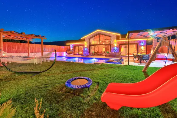 Villa Düşler Bahçesi & Kalkan/ Sarıbelen Kiralık Villa