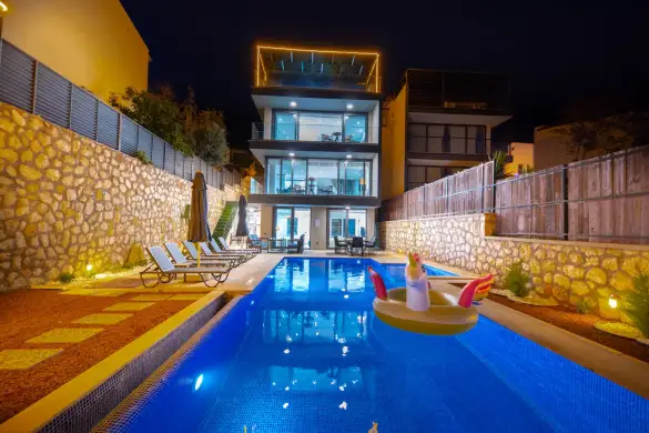 Villa City Of The Night Kalkan & Kalkan/ Merkez Kiralık Villa