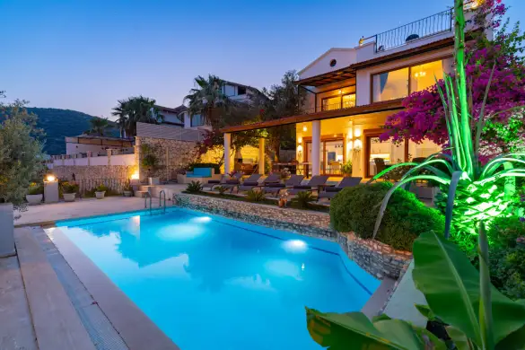 Villa Seas The Day Kalkan Deniz Manzaralı Lüks Kiralık Villa