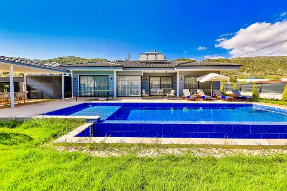 Villa White House 2 & Kalkan/ Sarıbelen Kiralık Villa
